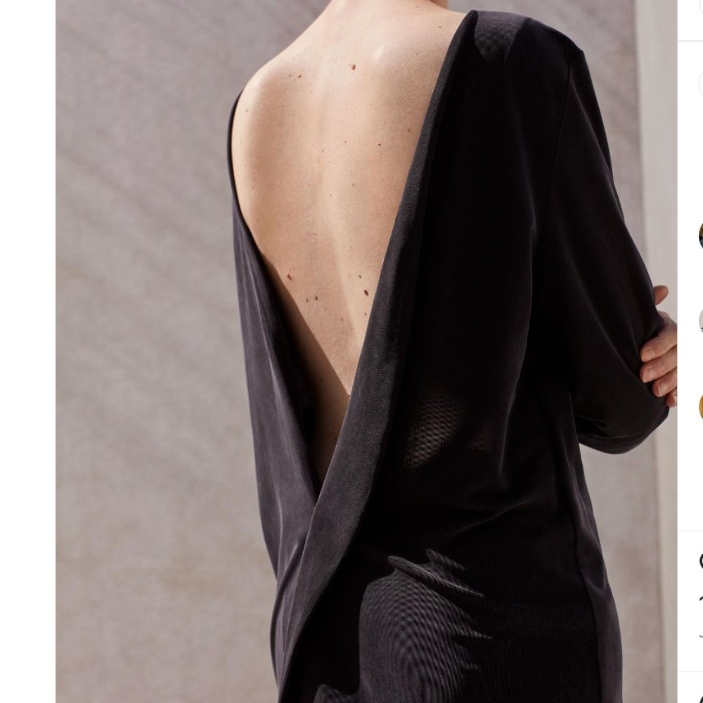 COS Draped Open-Back Top